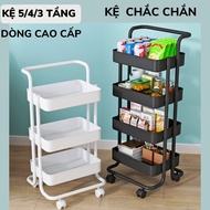 Kệ để đồ 3 tầng đa năng có bánh xe - ke de do 3 tang da nang co banh xe di chuyen the gioi gia dung