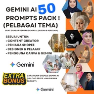 GEMINI AI 50 PROMPT Gambar Ai Pelbagai Tema dan cara buat gambar Ai