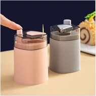 Toothpick Jar, Smart Toothpick Box With Automatic Push Button Turns On