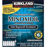 Kirkland Signature 6 Months Kirkland Minoxidil 5% Extra Strength Hair Loss Regrowth Treatment Men AU