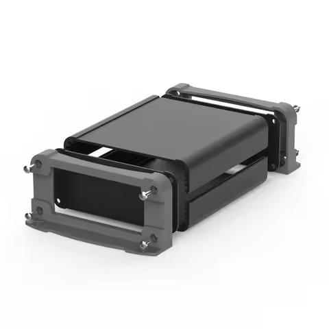 105W 45H 105*45mm Full Customization Project Case DIY Electronics Black ABS Components IP55 Aluminum