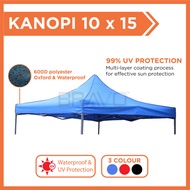 Bravo [10x15 Kain Canvas Only]Canopy Kanopi 3x4.5m Canopy Canvas Khemah Niaga 10x15 Khemah Pasar Mal