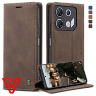 Infinix GT 10 Pro Flip Wallet Leather Case Cover CASEME PU Leather Wallet Case