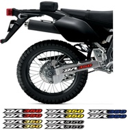 Swingarm Stickers Air Box Tank Decals Reflection For SUZUKI DR350 DR 350R 350SE