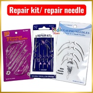 Repair needle/ jarum menjahit kasut/ jarum menjahit awning khemah/ jarum jahit kusyen/ jarum jahit k