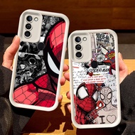 White Casing for Samsung A7 A30s A21S M30S A50 A11 M11 A20 A30 M21 A50s A10 A20S A10S S21 Spider-Man