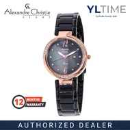Alexandre Christie Lady AC-2563LDBBRMA Analog Quartz Watch (100% Original &amp; New)
