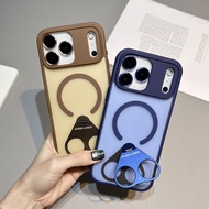 [NEW] Suitable for Apple 17PROMAX Phone Case R6 TPU+PC+360 Bracket+Lens Film+N52 Magnetic Suction (M