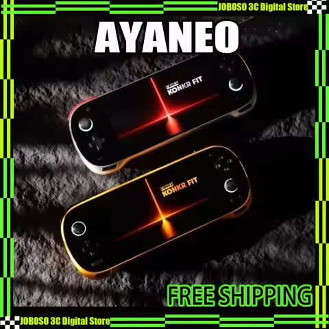 AYANEO KONKR FIT AI 9 Attack Krypton Handheld Console AMD RyzenTM HX 470 32G+1T Linear Hall Trigger 