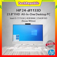 HP 24-df1133D 23.8'' FHD All-In-One Desktop PC ( Snow White )