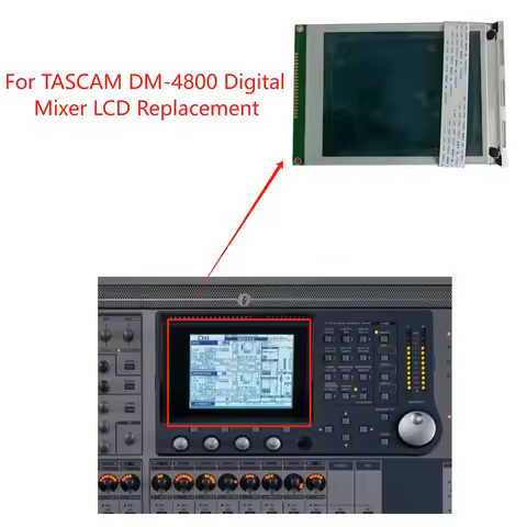 New Compatible Lcd Screen Display For Tascam DM4800 DM-4800 Replacement