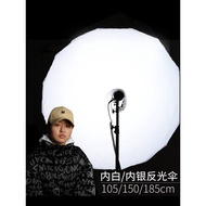 Hugfree Reflective Umbrella Photography 105/185cm Diffuser Box Cover Flash Off-Camera Outdoor Shooti