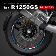 Motorcycle Wheel Sticker Waterproof Rim Stripe R1250GS 2023 for BMW R1250 R 1250 GS 1250GS Adventure