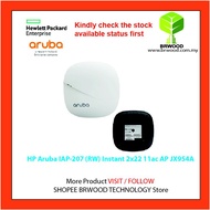 HP ARUBA JX954A: ARUBA IAP-207 (RW) INSTANT 2X2:2 11AC ACCESS POINT