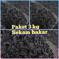 SAVING PROMOTION 3KG burnt rice husk planting media 1 KG packaging / Burnt Rice Husk Planting Media 