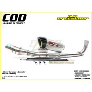 AHM MALAYSIA Jupiter Z Exhaust /Z1 Vega R/ ZR/ Supra fit/ Supra x 125/ Revo/ Blade kharisma/ Astrea 