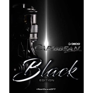 Daido Caribbean Black Limited Edition Saltwater High Speed Fishing Reel | Shallow and Deep Spool 100