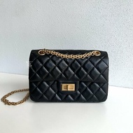 閒置新✨ Chanel 香奈兒 2.55 mini 黑色金釦