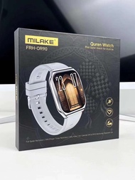 Milake smart watch FRH - OR90 Smartwatch Quran Watch Jam Tangan Pintar Muslim Watch New Smart Watch