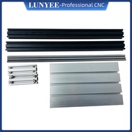 LUNYEE CNC Y Axis Extension Upgrade Kit 3040 T-Slot Aluminum Extension Compatible with CNC 3018 PRO 