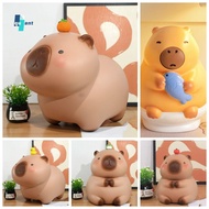 QUANTUMSKY Capybara Piggy Bank, Capybara Vinyl Crayon Capybara Piggy Bank, Decor Ornament Waterproof
