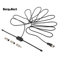 FM Radio Antenna FM F-Head Sheep Horn Antenna for Car FM TV Radio Station 75 Ohms F Female to TV3.5 