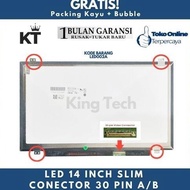 Lcd Led laptop 14 Inch 30 Pin slim top and bottom ears NEW