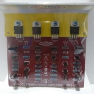 Terbaru! Kit power amplifier OCL 60 watt Stereo by Platinum Dms 025