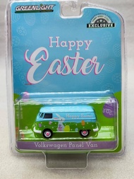 Green Light 1: 64 Volkswagen Volkswagen Volkswagen T2 Van-Easter 2021 Out of Print Car Model