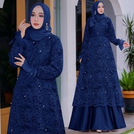 Bellona gamis Pesta full brukat maxi dress kondangan