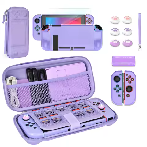 Carrying Bag for NS Switch 2017 Model Anti-Scratch 14 in 1 Game Accessories for Nintend Switch Conso