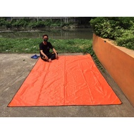 Camping Mat Jumbo WaterproofORANGE 300x200 cm