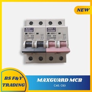 MAXGUARD MCB 2POLE 6kA 40A&63A Single Phase MCB