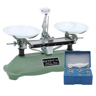 Lab Mechanical Balance Scale, Table Balance Scale with Weights and Tweezers Grams Mechanical Balance