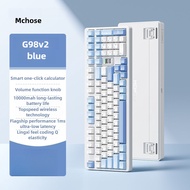 MCHOSE G98 V2 Customized Mechanical Keyboard Three Mode Hot Swappable E-sports Game Office Specific 