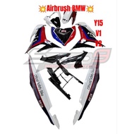 BMW airbrush cover set y15 v1 v2 ready stock