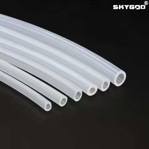 1/5/10M Food Grade Transparent Silicone Rubber Hose ID 0.5 1 2 3 4 5 6 7 8 9 10 12 13 14mm O.D Flexi