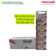 Vỉ 5 Viên Pin CR2430 Chính Hãng Maxell - Mẫu Mới