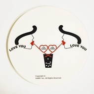 TAIWAN 珍奶  陶瓷鍋墊 陶瓷杯墊 陶瓷 耐熱 抗熱 隔熱 鍋墊