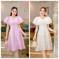 300 Hours Have S M L XL [Normal] 38 "Long Thai Dress Elegant Beautiful Work.