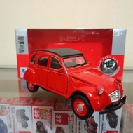 Dc Citroen 2CV Diecast miniature classic car from Welly