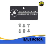 ADAMEVE BOLT ROTOR BICYCLE DISC BOLTS DISC BOLTS DISC BOLTS