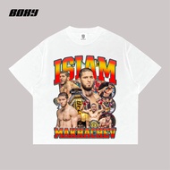 Ivanka Clothing Kaos Boxy Islam Makhachev Tshirt music Oversize fit Short Sleeve unisex