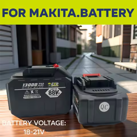 For Makita 18V 388VF Battery 13000mAh 928VF 128VF Large Capacity Rechargeable Lithium Ion Battery El