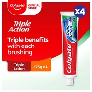 Colgate Triple Action Original Mint Toothpaste Valuepack (175g x 2) x2 Value Deal