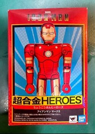 Bandai 懷舊式 超合金 HEROES IRON MAN Mk3 復仇者聯盟 鐵甲奇俠 Avengers end game Figure  不是魂商店限定 SHF S.H.Figuarts