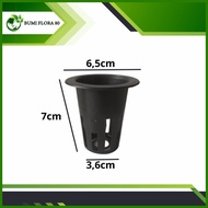 Hydroponic Net Pot - Hydroponic Net Pot 7 cm Black