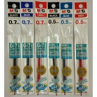 M&G G-5i G-7i R1 / R3 / R5 Gel Pen Refill 0.5mm / 0.7mm AGR67T19 AGR67T12 G5i / G7i
