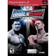 PS2 SMACKDOWN VS RAW 2006 ( DVD Games )