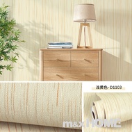 60cmx 3M 3D dày tự dính hình nền linen màu trơn dán tường trang trí dán đổi mới